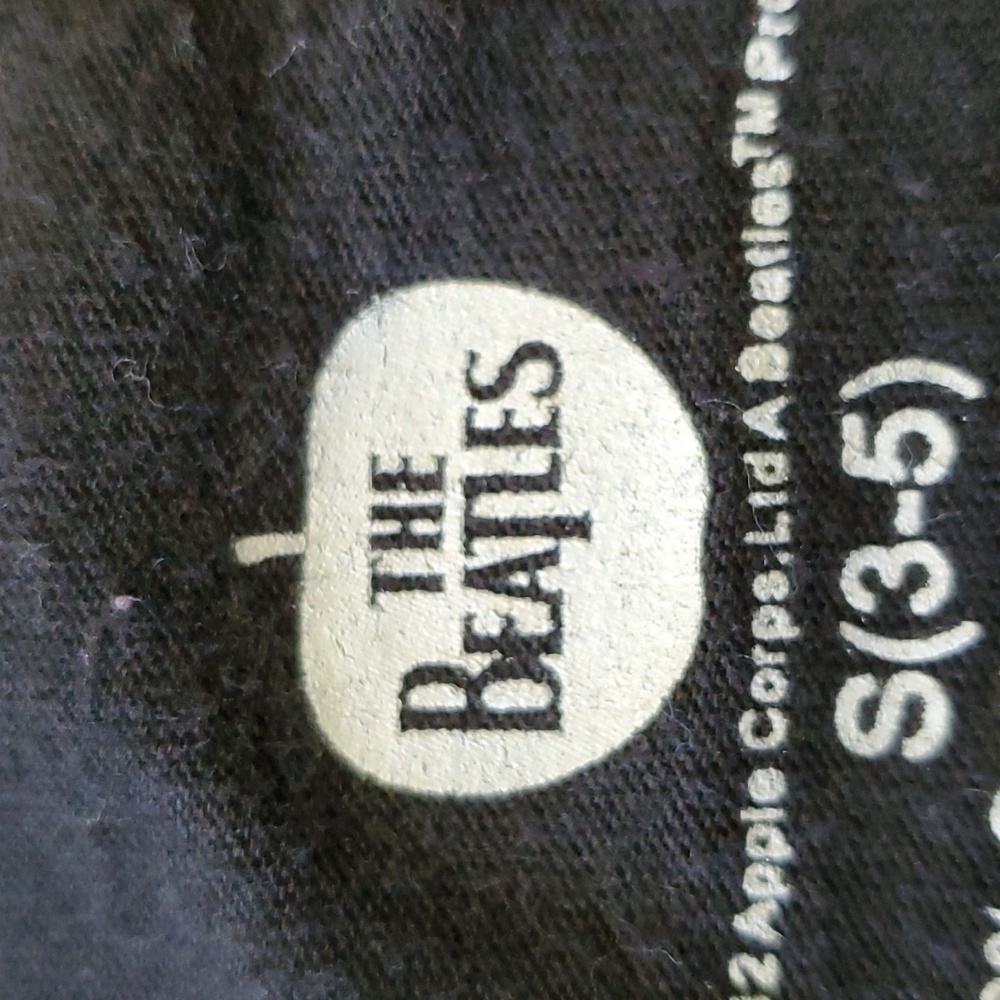 The Beatles black with silver letters long sleeves tee. Size small. Goo… - Picture 7 of 9